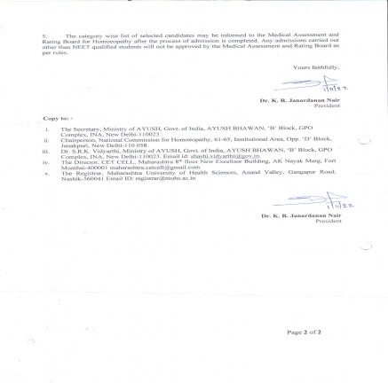 National Commision for Homoeopathy