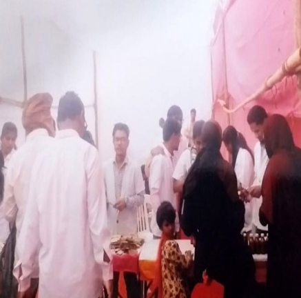 CAMP UNDER N.S.S.DEPT.