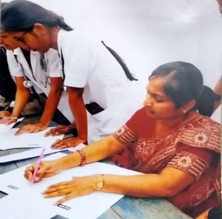 CAMP UNDER N.S.S.DEPT.